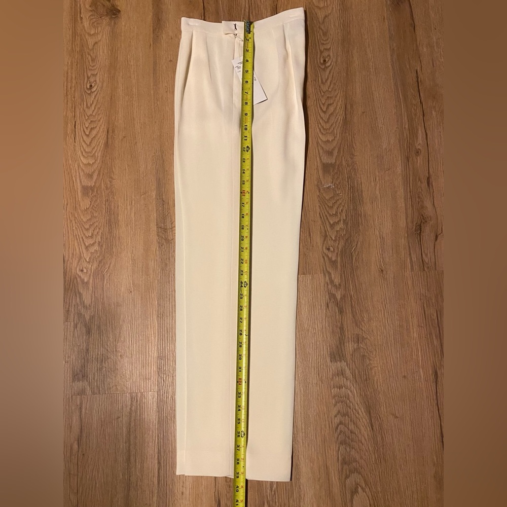 Kasper NWT Timeless Style: Vintage 2P Cream-colored fully-lined pants. - Picture 4 of 10